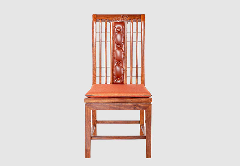 白塔芙蓉榭中式实木餐椅效果图